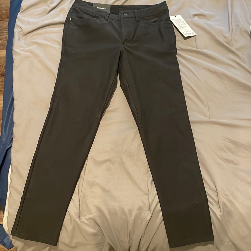 Lulu lemon ABC Pant slim black 30 X 32 NWT
